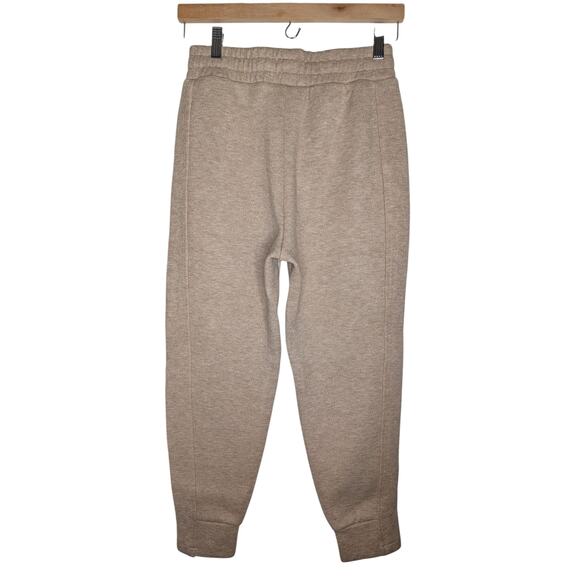 Celine Paris Tan Wool Blend Drawstring Joggers Short Petite - Picture 2 of 8